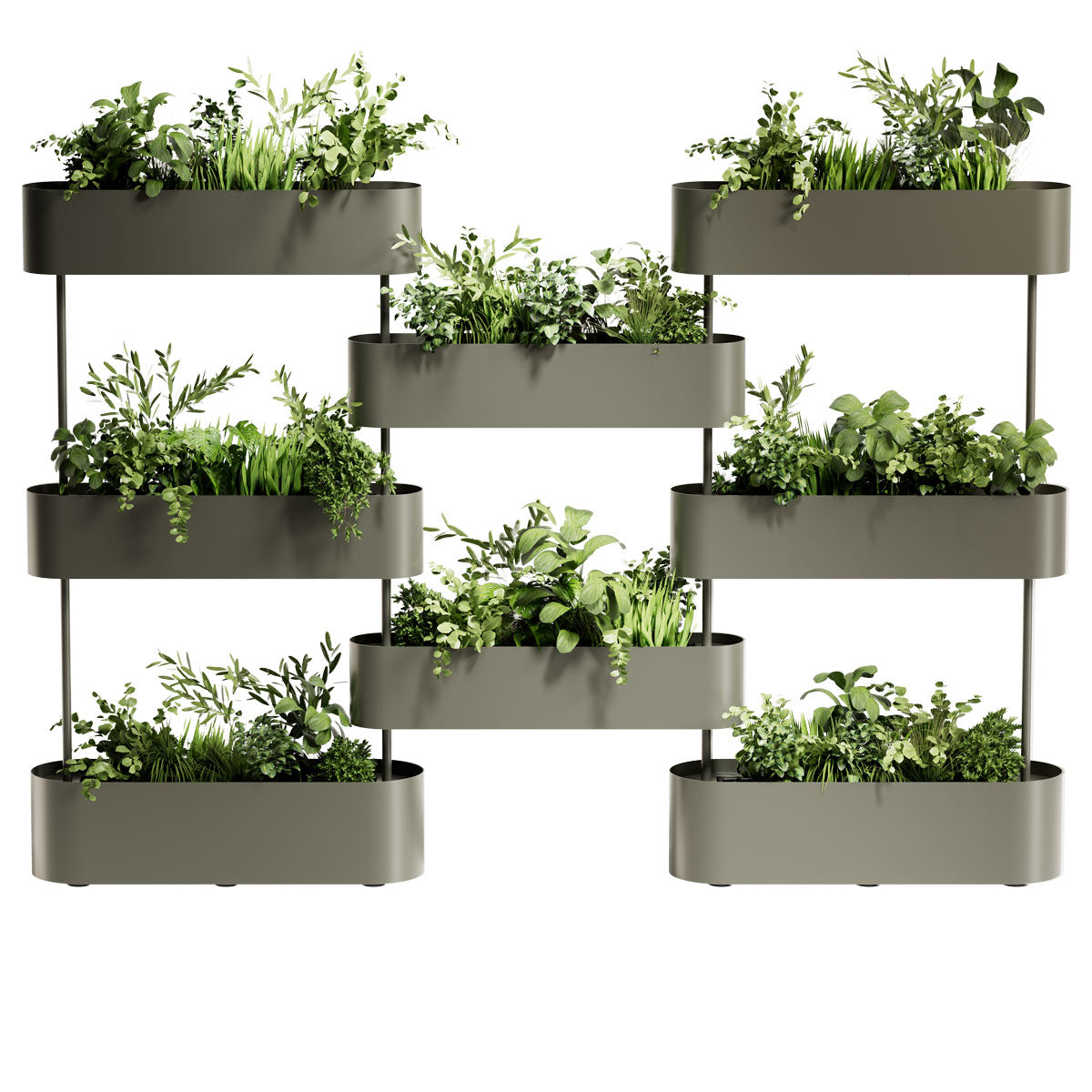 Bloom Room Divider Planter Wall Configuration