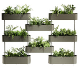Bloom Room Divider Planter Wall Configuration