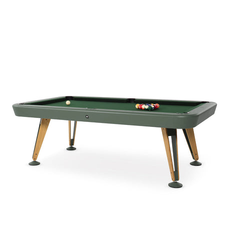 Diagonal Indoor Pool Table