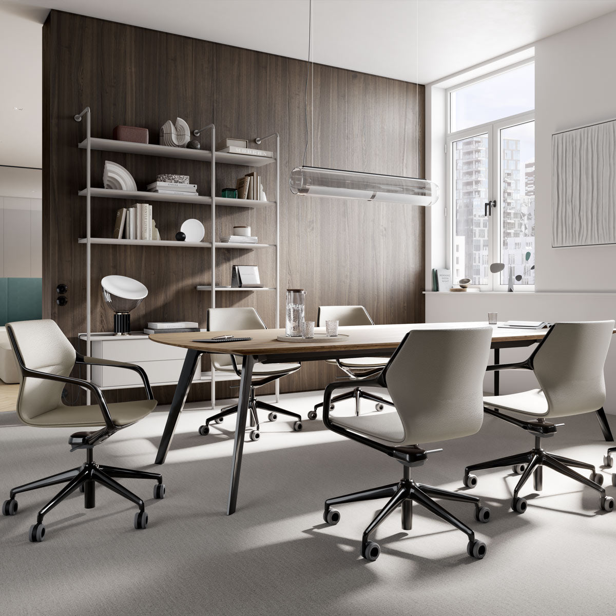 Ray Conference Chairs and Meeting Table