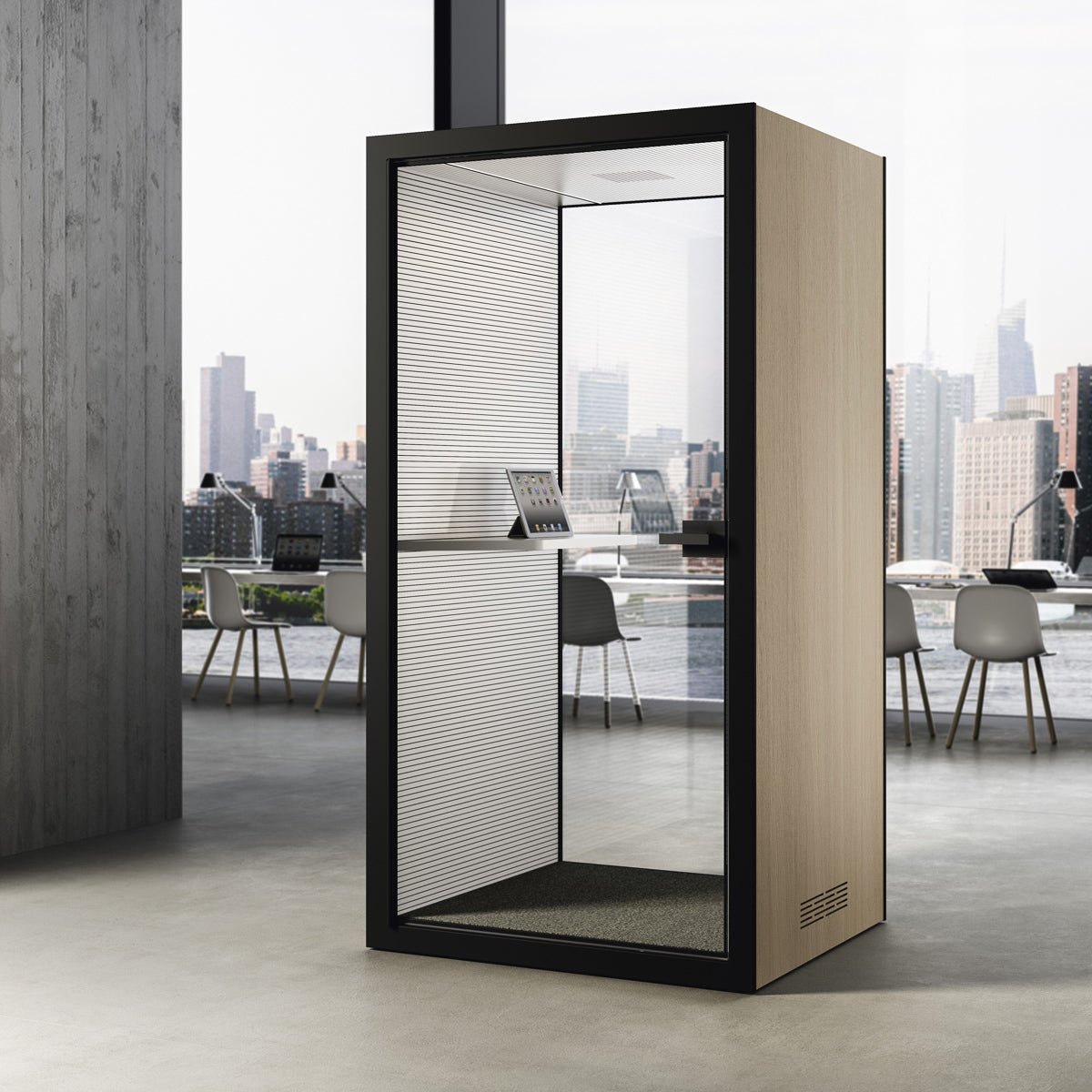 Soundproof Phone Booth