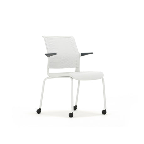 Ad-Lib Four Leg Chair On Castors