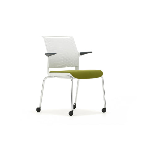Ad-Lib Four Leg Chair On Castors