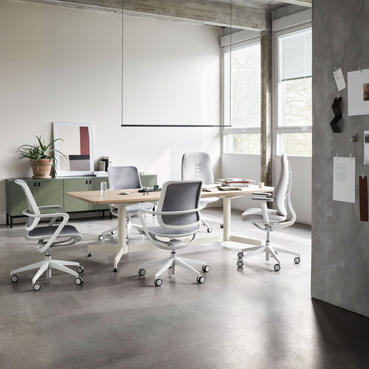Ricco Task Chairs Around a Meeting Table