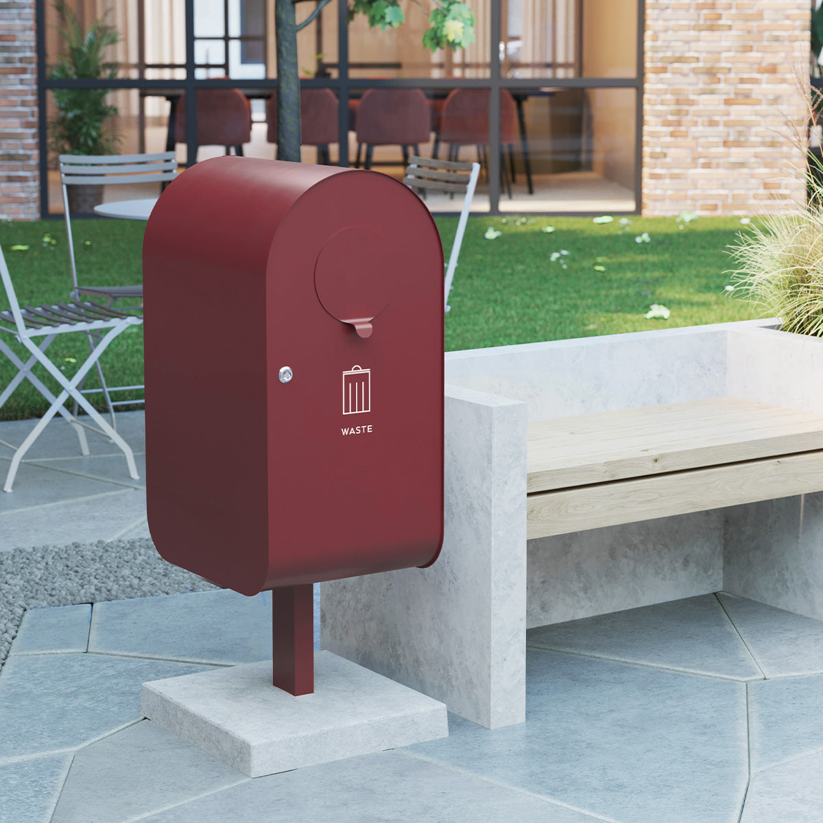 Popsicle Recycling Bin