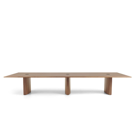 Verco Aerofoil Conference Table in Walnut