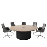 Infinity Round Boardroom Table