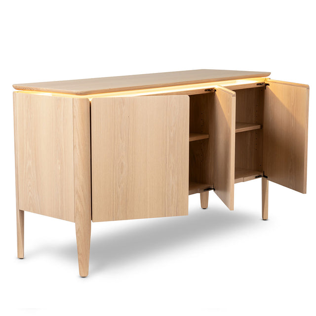 Mura Sideboard With Floating Top and Feature Lighting