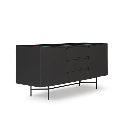 Vanatage Sideboard With Two Cupboards and Three Drawers